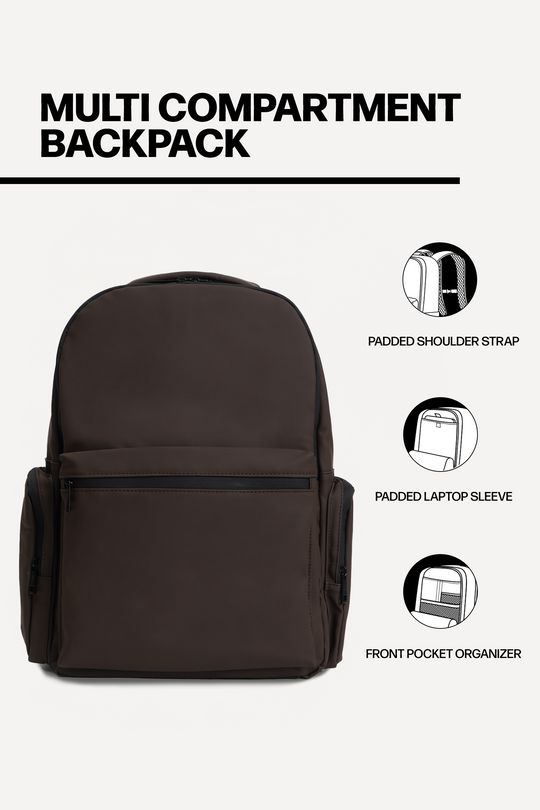 Multi Compartment Backpack