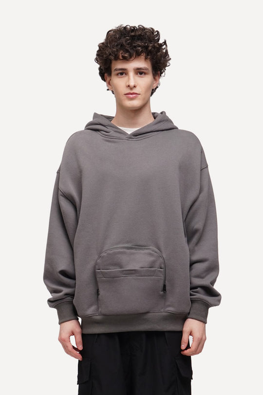 Zip Pocket Hoodie