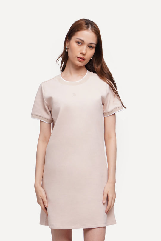 Ringer Taping T-Shirt Dress