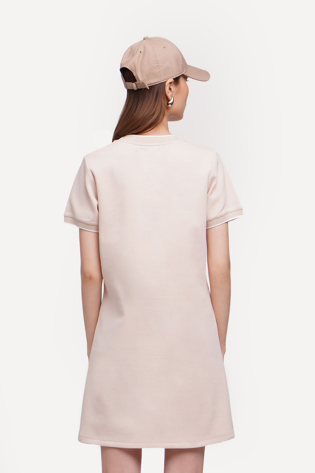 Ringer Taping T-Shirt Dress