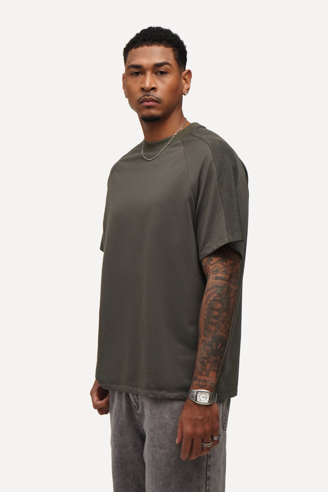 Terry Jersey Oversized T-Shirt