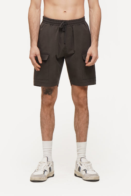 Nylon Ripstop Cargo Shorts