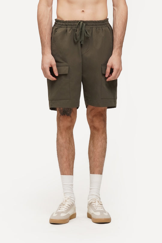 Nylon Ripstop Cargo Shorts