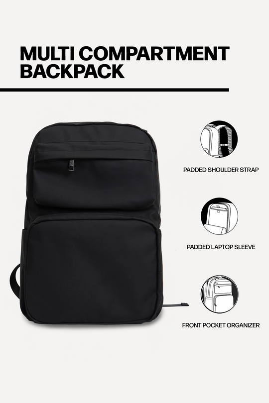 Multi Compartment Backpack