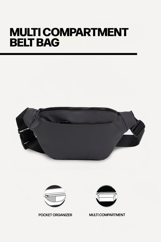 Multi Compartment Belt Bag